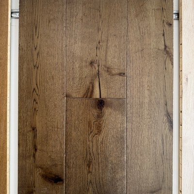 Windsor Engineered Real Wood Oak Dark Brushed Brown UV Oiled